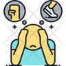 acute stress response icon download