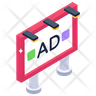 advertising blog symbol