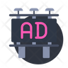 digital billboards symbol