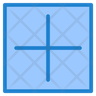 icon add square