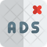 icons for ads remove