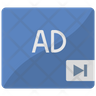 icon for skip advertising