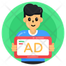 ad person icons free