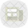 newspaper advertising icon