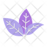 aesthetic leaves symbol