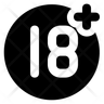 age restriction icon png