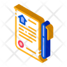 rent agreement icon png