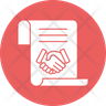 icon for labor agreement