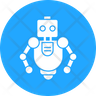 artificial intelligence robot icons