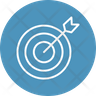 target arrow icons