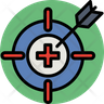 icon target arrow