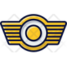 wings commander badge icon png