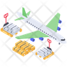 icons for air freight