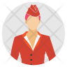 air hostess icon