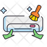free aircond cleaning icons