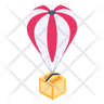 icons of airdrop delivery