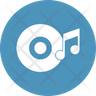 cd sign icon svg