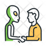 alien communication icon