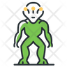 free alien species icons