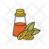 almond oil logo