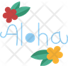 icons for aloha