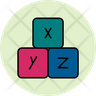 alphabet block icon png