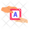 icon for alphabet g