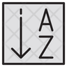 alphabetical sort icon download