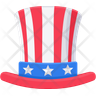 free american hat icons