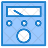 ampere meter icon svg