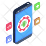 android app development logos