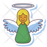 angel crown icon svg