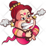 angry aunt icon svg