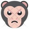 angry monkey emoji