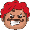 angry uncle icon svg