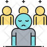 antisocial personality disorder icon svg