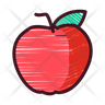 icon apple core