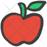eat apple icons free