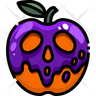 apple poison emoji