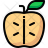 apple slice icon svg