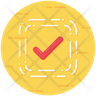 approve sign icon