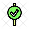 approve sign icon svg
