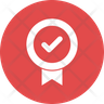 approved badge symbol
