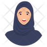 arab-woman icon svg