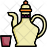 icons for arabic teapot