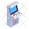 arcade machine symbol
