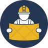 engineer reading icons