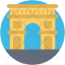 arch of titus icon svg