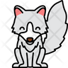 arctic fox icon png