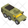 icons of armoured vehicle